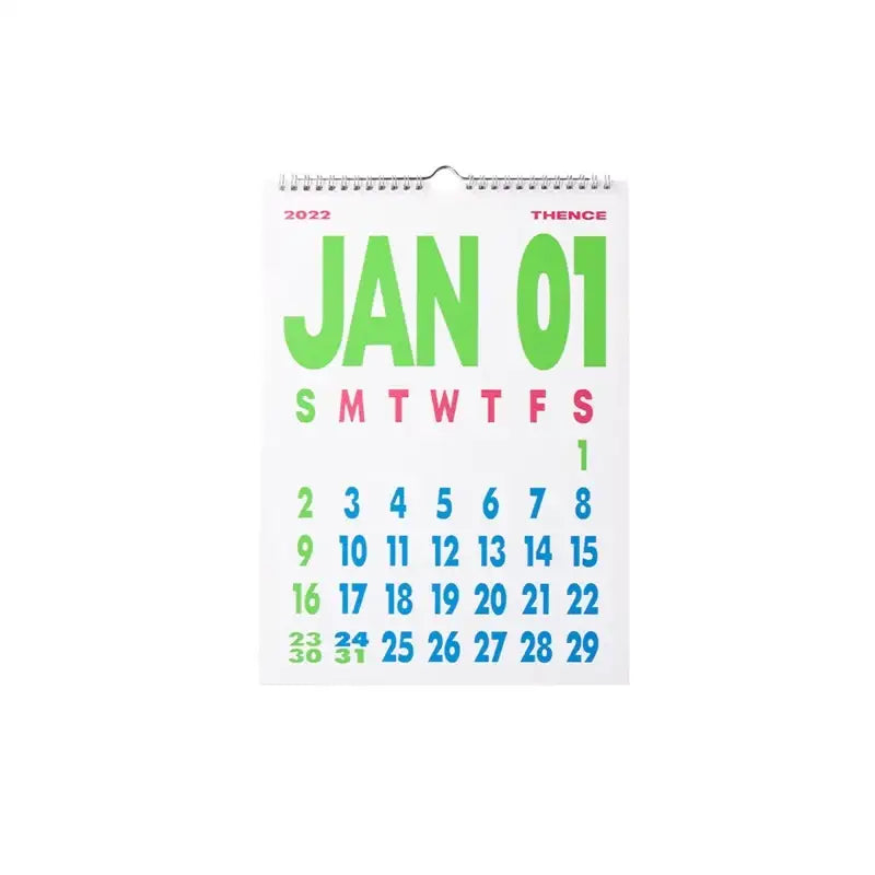 THENCE - 2022 Wall Calendar - THENCE - Accessories - Harumio