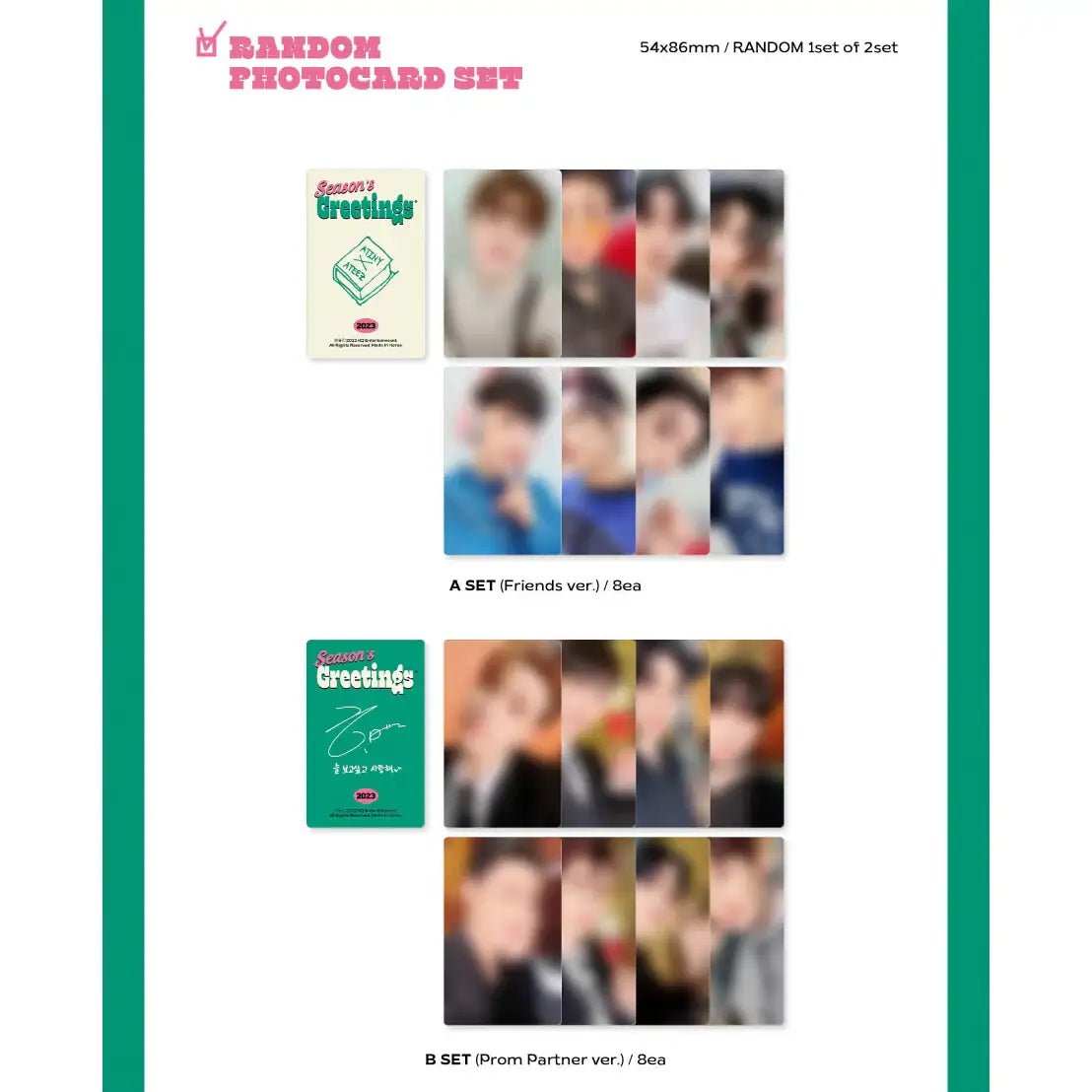 ATEEZ - 2023 Season's Greetings – Harumio
