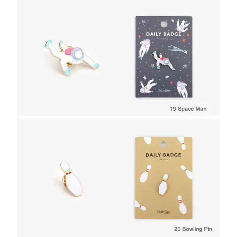 Dailylike x 10x10 - Daily Badge - Dailylike x 10x10 - Accessories - Harumio