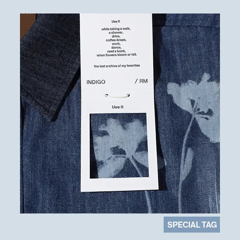 BTS RM - Indigo - Denim Shirt - BTS - Shirt - Harumio