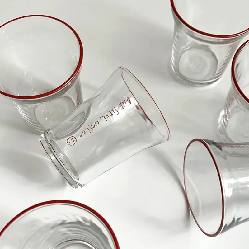 Like A Cafe - but first, coffee! Flat White Glass - Like A Cafe - Home & Living - Harumio