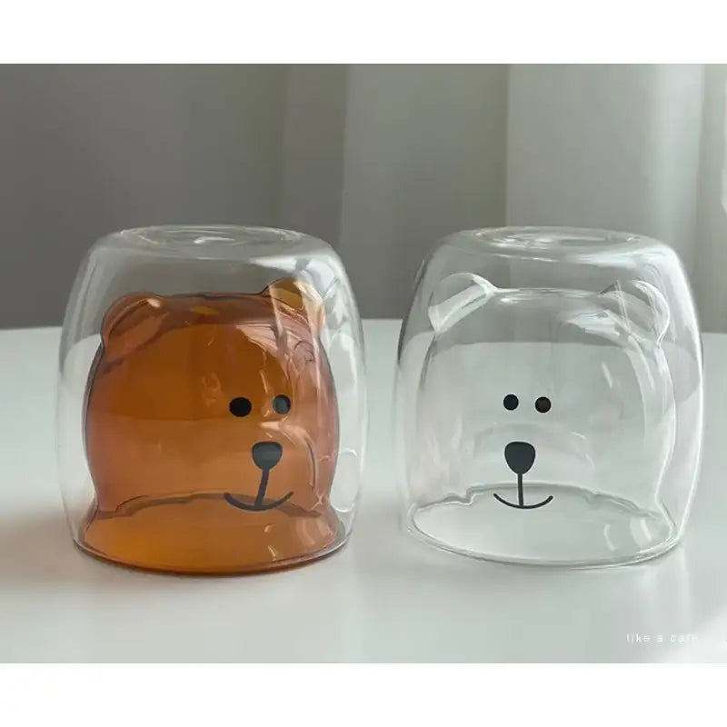 Like A Cafe - Teddy Bear Glass - Like A Cafe - Home & Living - Harumio