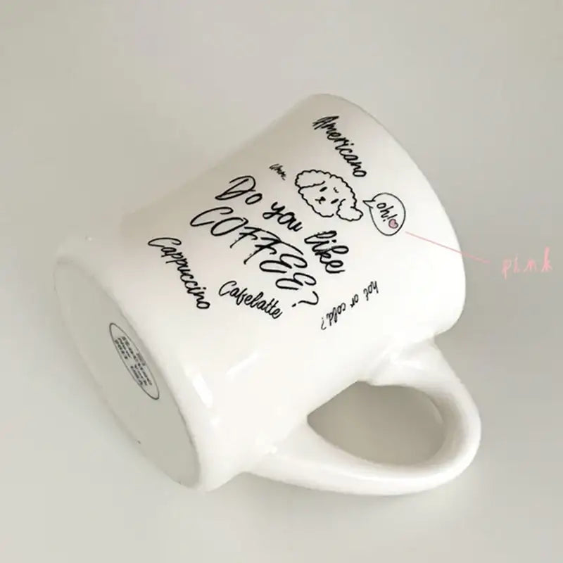 Like A Cafe - Oh, Puppy! Café Mug - Like A Cafe - Home & Living - Harumio