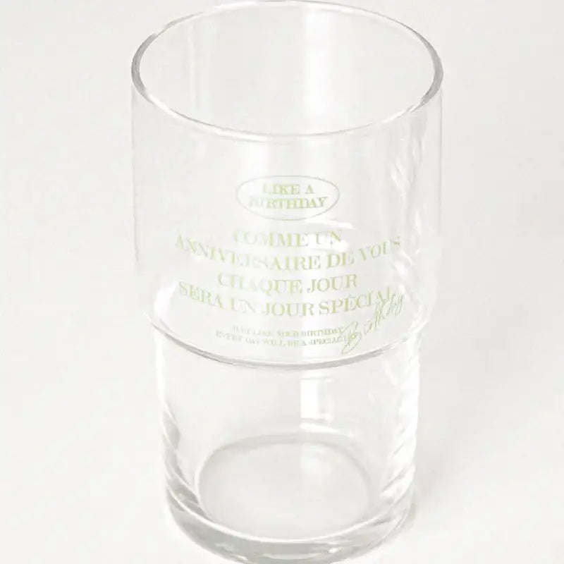 August8th - LIKE A BIRTHDAY Franc Stock Glass - August8th - Home & Living - Harumio