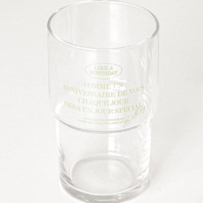 August8th - LIKE A BIRTHDAY Franc Stock Glass
