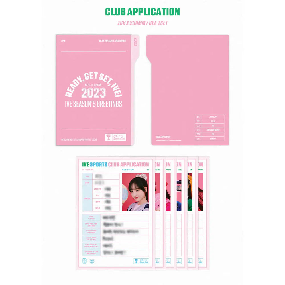IVE - 2023 Season's Greetings (READY, GET SET, IVE!) - IVE - Season's Greetings - Harumio