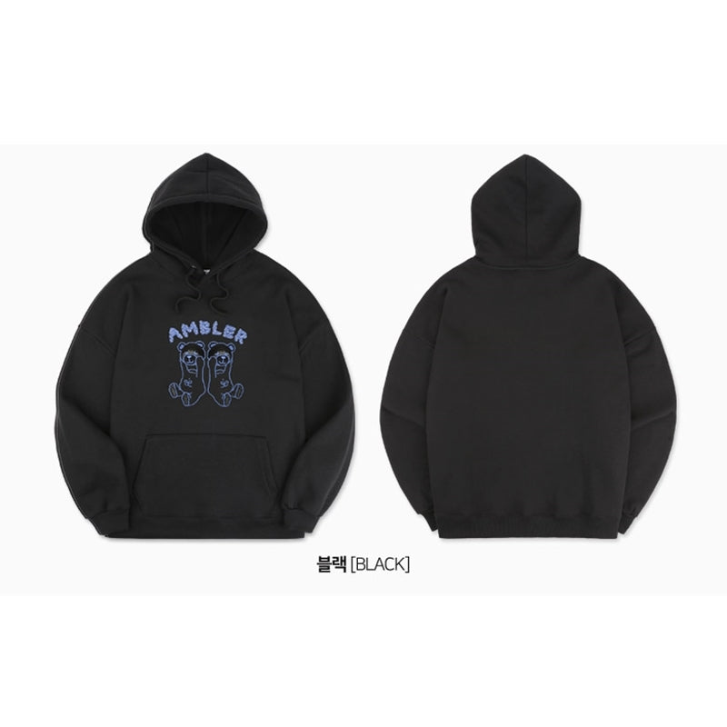 Ambler - Cloud Bear Over Fit Hoodie