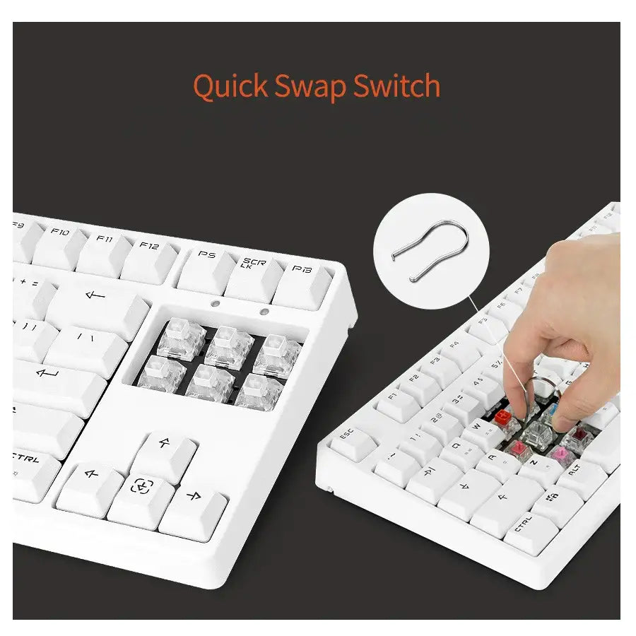 Archon - New AK87 RGB Owner Made Mechanical Keyboard - Archon - Keyboard - Harumio
