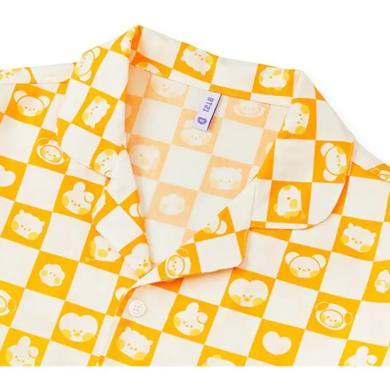 BT21 - Minini Woven Pajama Set - Line Friends - Pajamas - Harumio