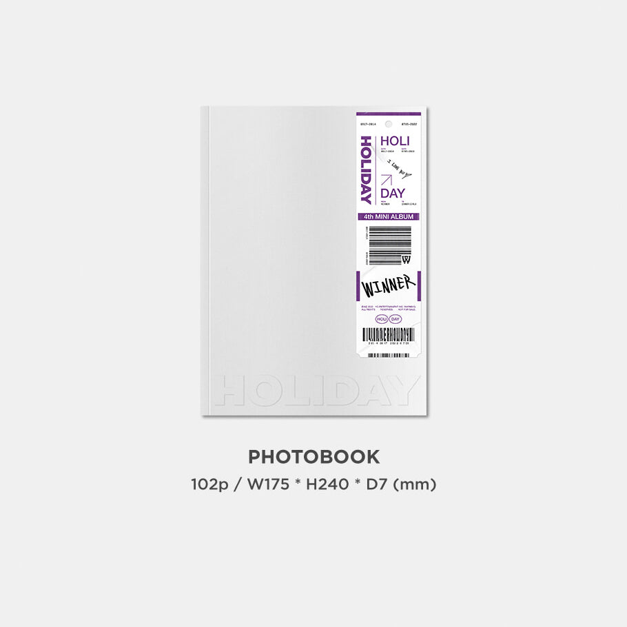 WINNER - HOLIDAY : Mini Album Vol. 4