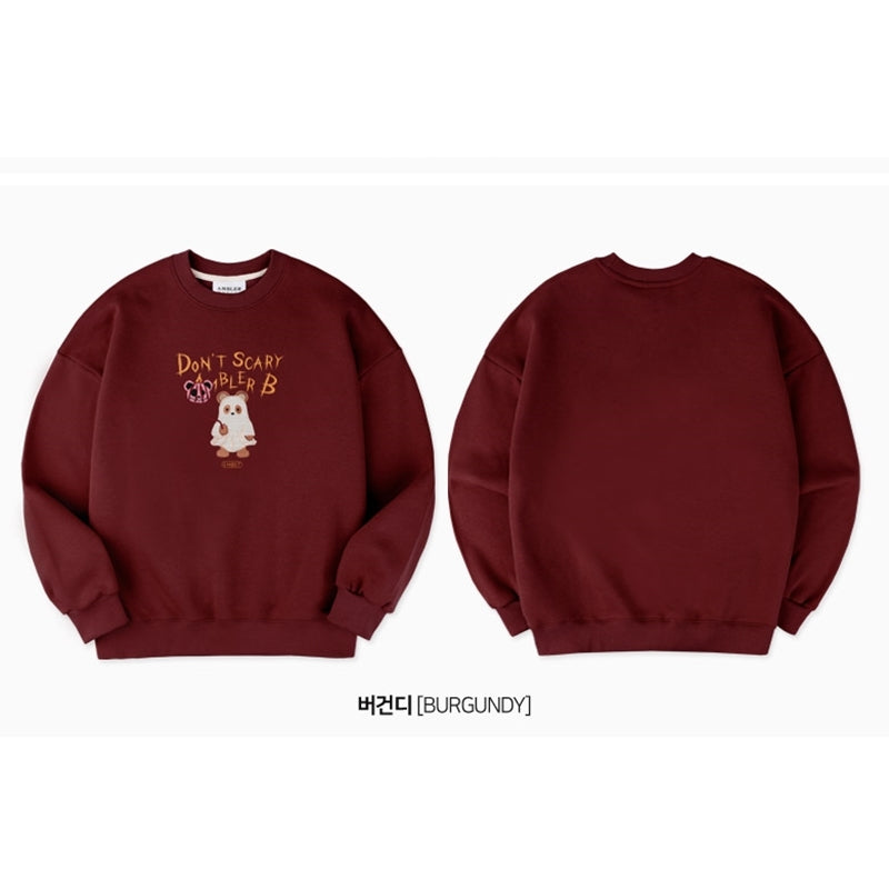 Ambler - Ghost Bear Overfit Hoodie Sweatshirt