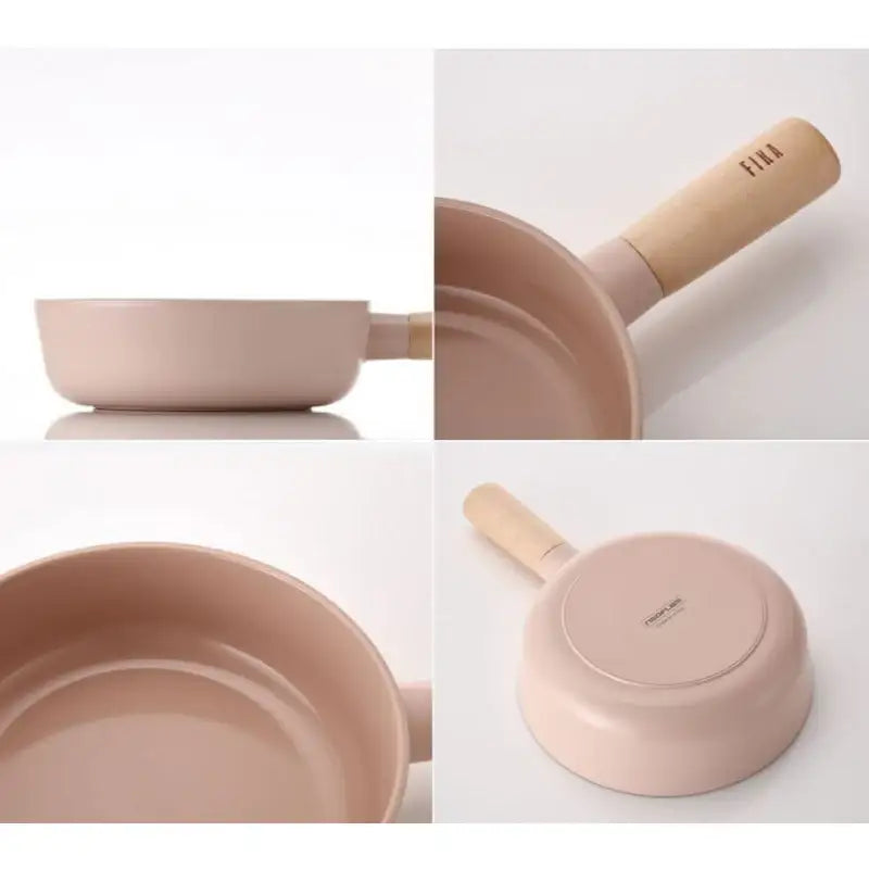 Neoflam - Mini Peach Wok and Rolled Egg Pan Set - Neoflam - Kitchenware - Harumio