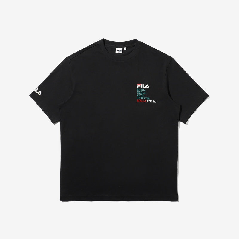 FILA x BTS - This Is Our Summer - Regular Fit Archive Logo Short Sleeve Tee