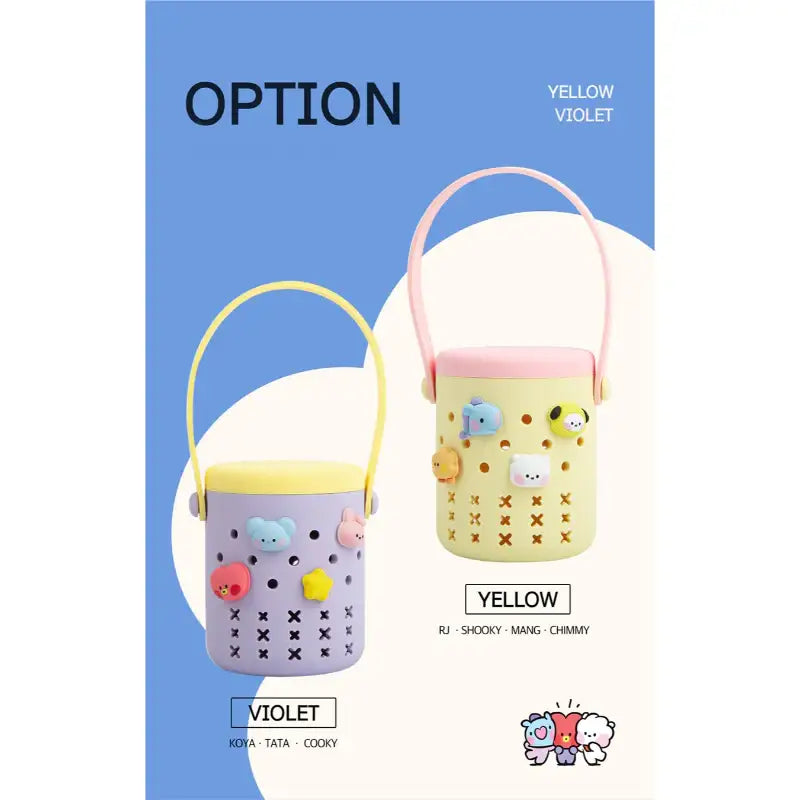 BT21 x Royche - Minini Silica Gel Case - Royche - Silica Gel Case - Harumio