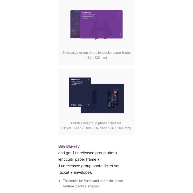 BTS - World Tour 'Love Yourself: Speak Yourself' [The Final] Blu-ray - BTS - DVD - Harumio