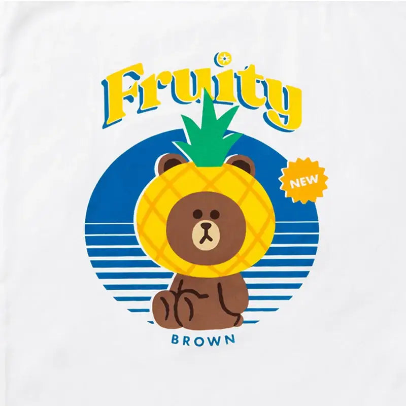 Line Friends - Fruity Eco Bag - Line Friends - Eco Bag - Harumio