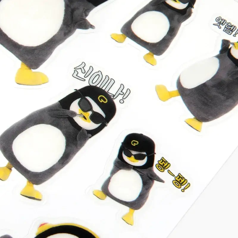 Pengsoo - Transparent Sticker Set - Pengsoo - Accessories, Stationery - Harumio