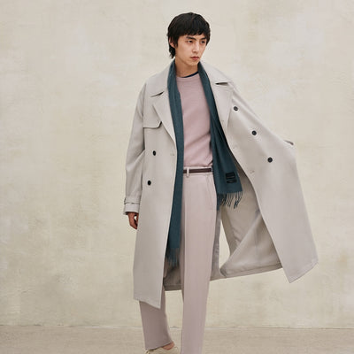 The Knit Company X Lee Soo-hyuk - 20FW Wool Trench Coat