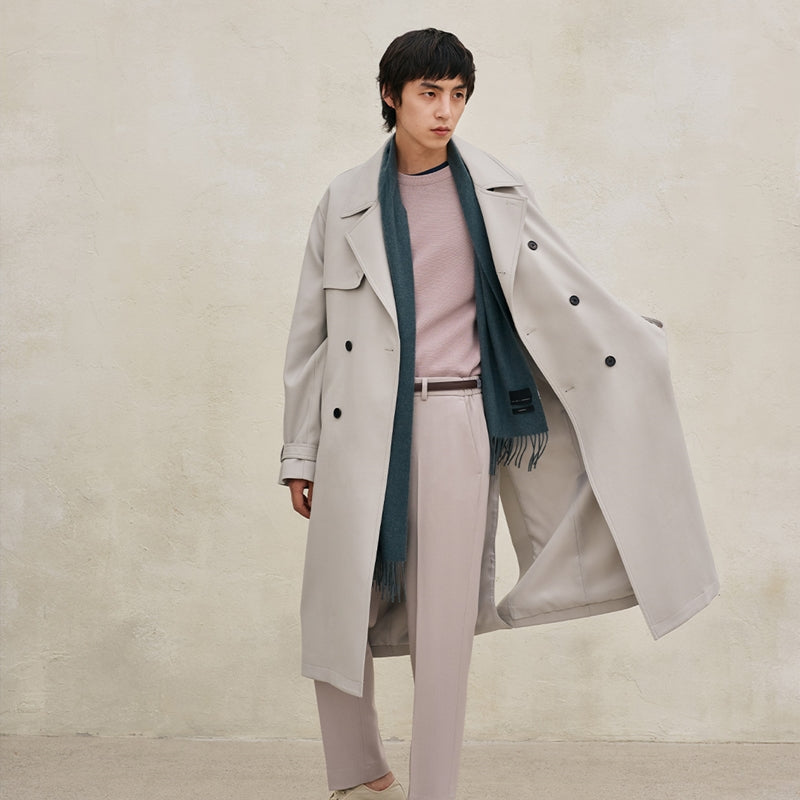 The Knit Company X Lee Soo-hyuk - 20FW Wool Trench Coat