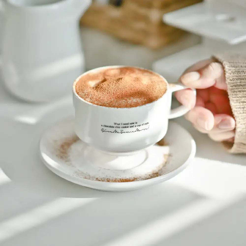 August8th - Some More Lettering Coffee Cup Set (200ml) - August8th - Accessories - Harumio