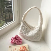 Ovuni - Quilted Hobo Bag - Ovuni - Bag - Harumio