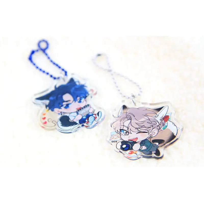Sketch - Acrylic Keyring - Webtoon Shop - Keyring - Harumio