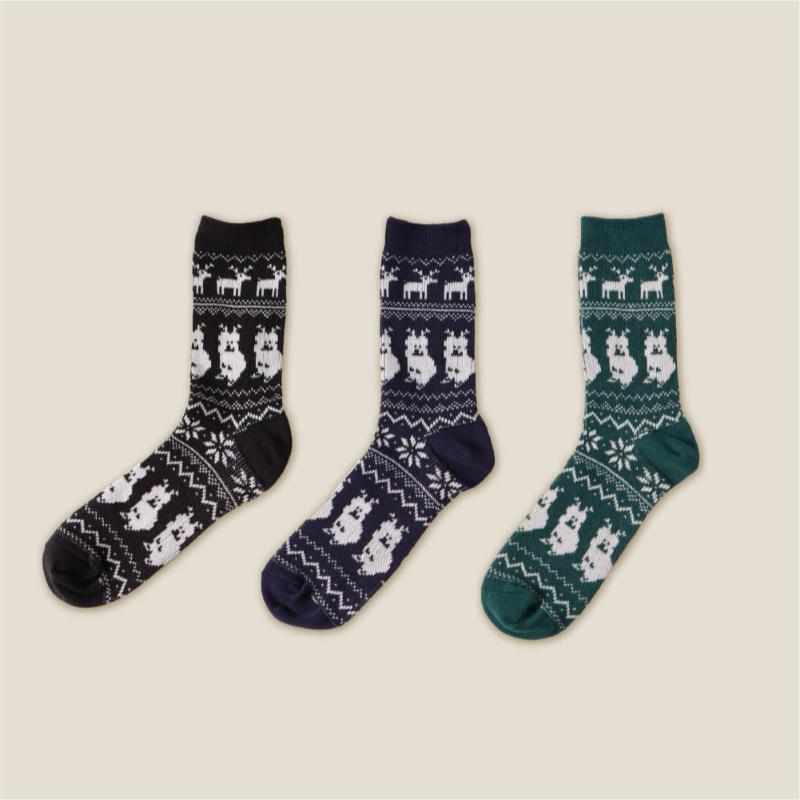 Dinotaeng - Rudolph Quokka Nordic Socks