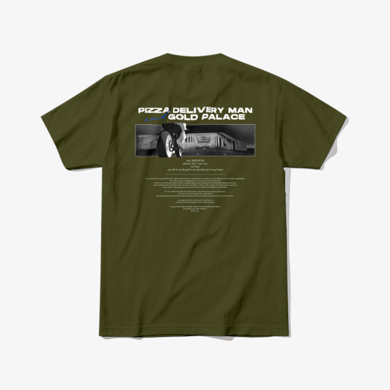 Pizza Delivery Man and the Gold Palace - T-Shirt