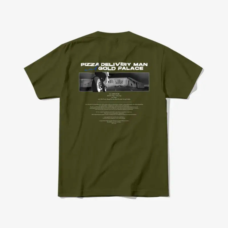Pizza Delivery Man and the Gold Palace - T-Shirt - Pizza Delivery Man and the Gold Palace - T-Shirts - Harumio