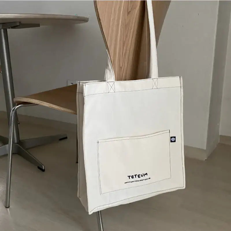 Teteum - Navy Stitch Bag - Teteum - Bags - Harumio