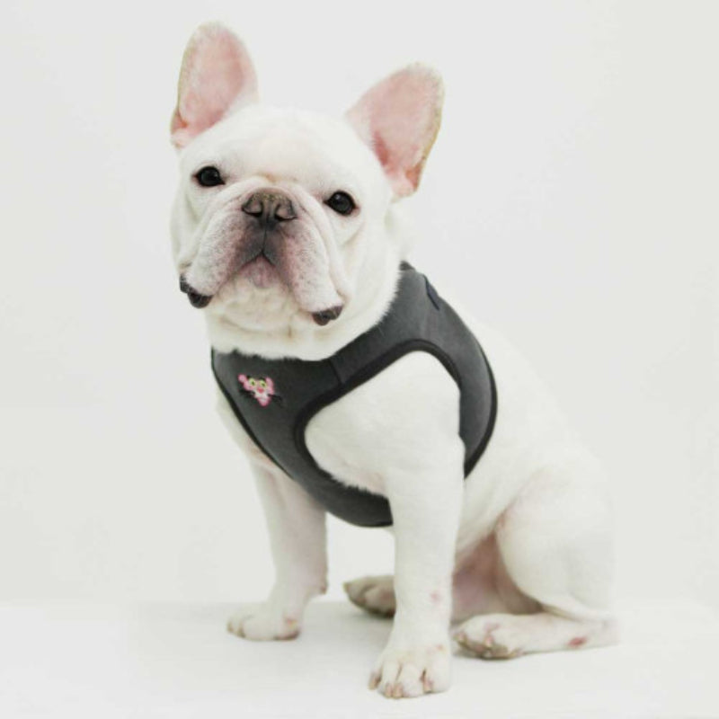 ITSDOG - Pet Pink Panther Charcoal Vest Harness