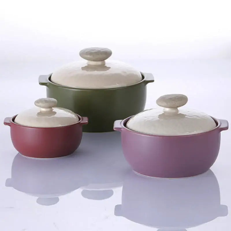 Neoflam - Kiesel Earthenware Set Of 3 - Neoflam - Earthenware - Harumio
