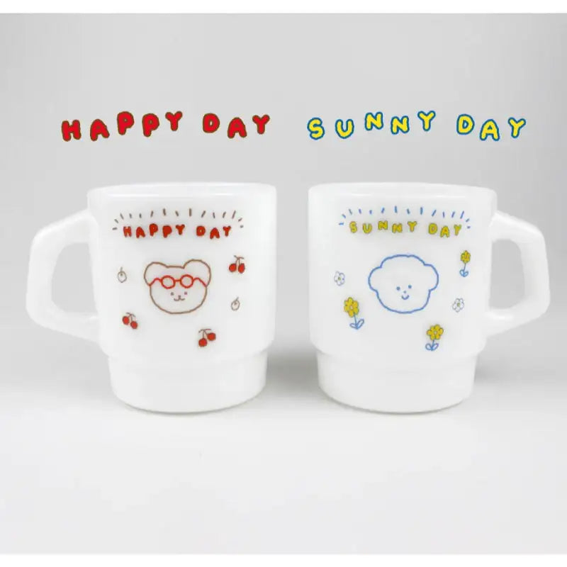Teteum - Milk Glass Cup - Teteum - Tableware - Harumio
