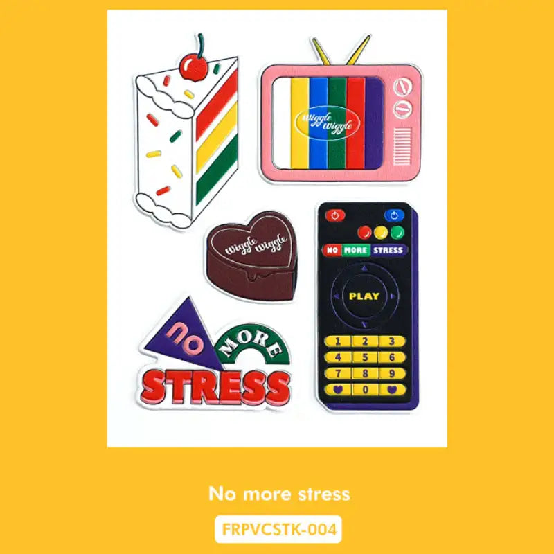 Wiggle Wiggle - Embossing Sticker - Wiggle Wiggle - Accessories - Harumio