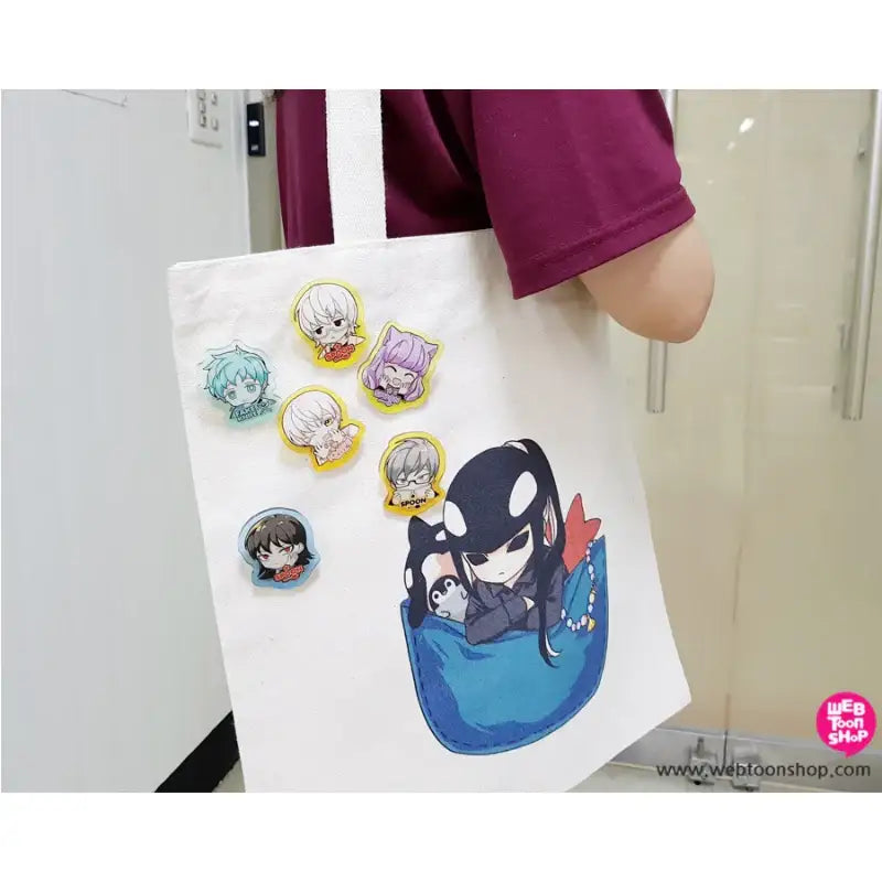 I Don't Want This Kind Of Hero - Acrylic Badge - Webtoon Shop - Badges - Harumio