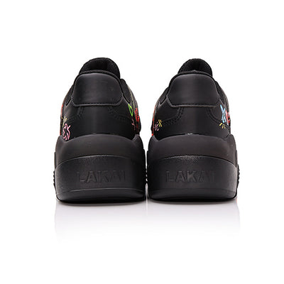 Lakai - Hati Graffiti Shoes - Black Neon