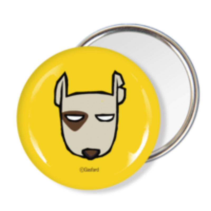 Natural Born Idiots - Round Pin Mirror