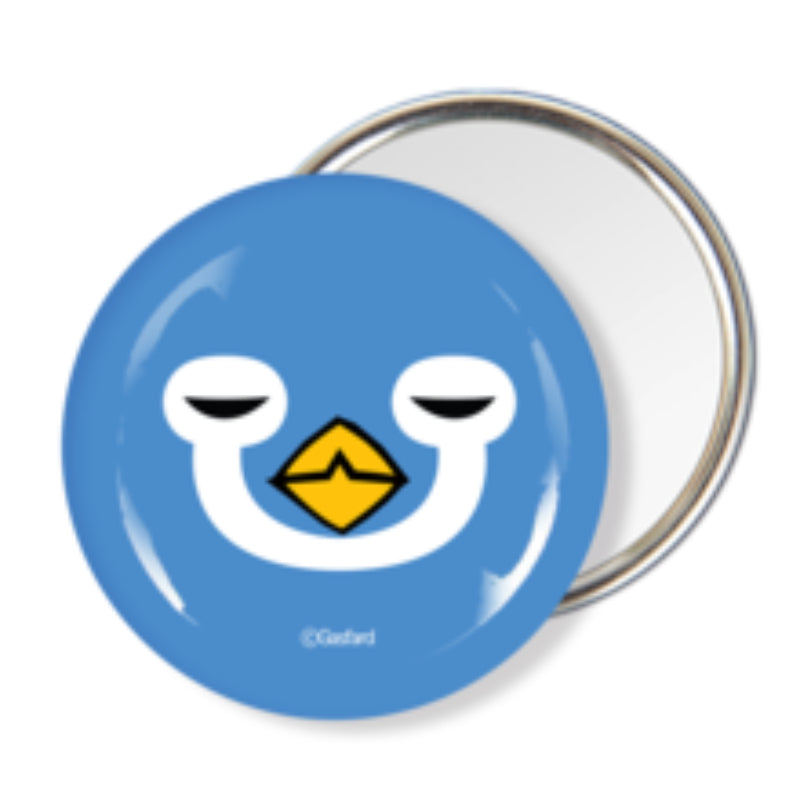 Natural Born Idiots - Round Pin Mirror