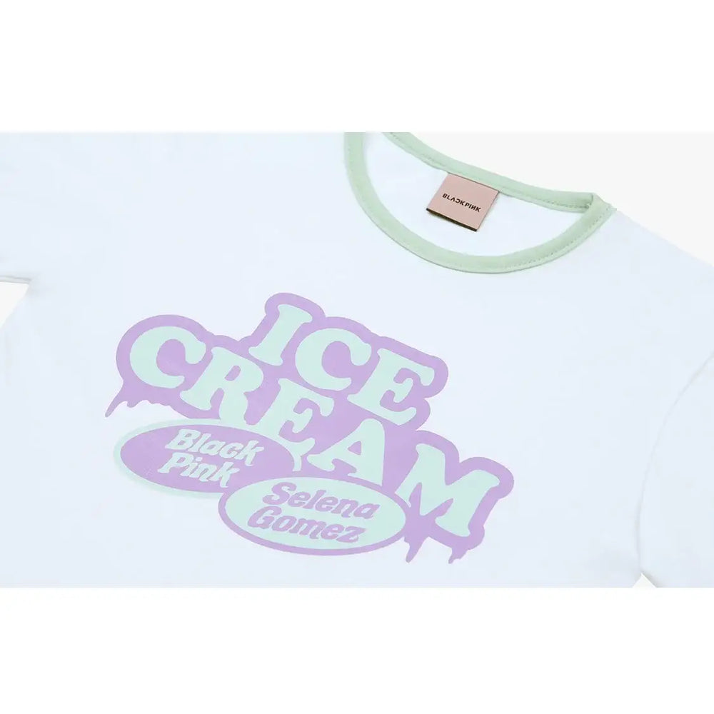 BlackPink - Ice Cream Cropped T-Shirt