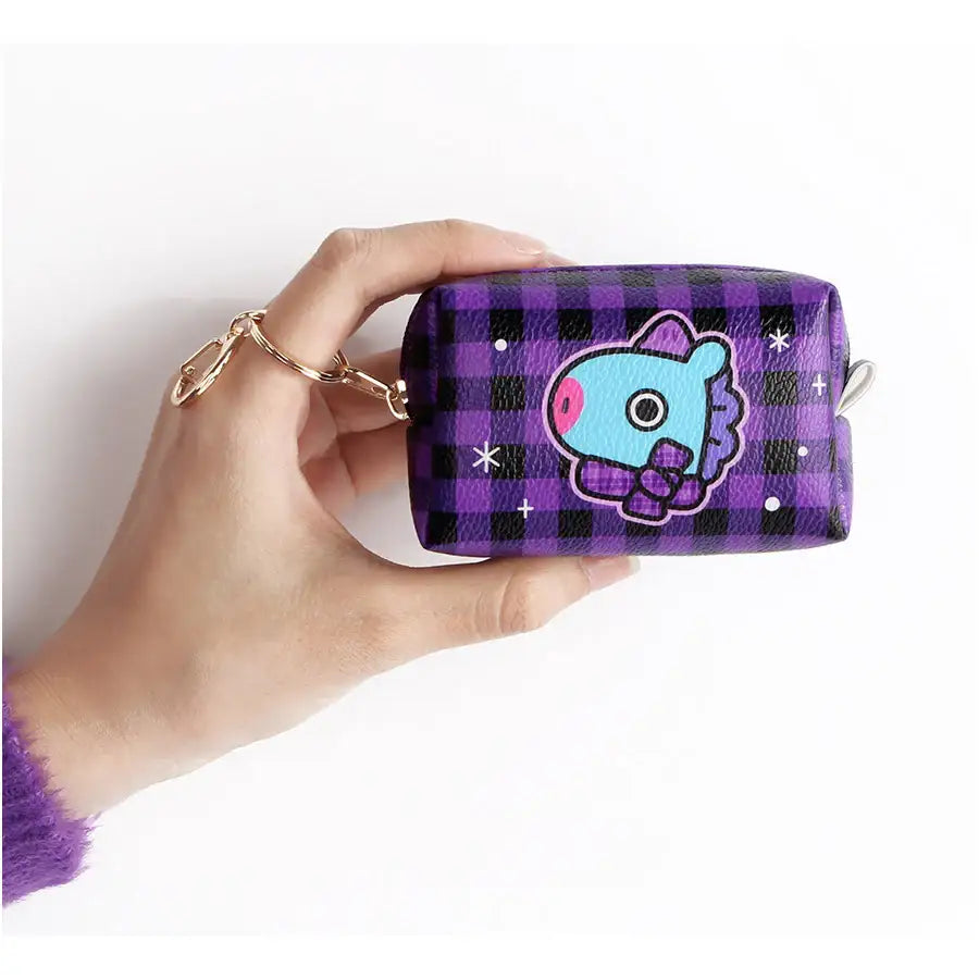 BT21 x Monopoly - Checkered Small Pouch - Monopoly - Accessories - Harumio