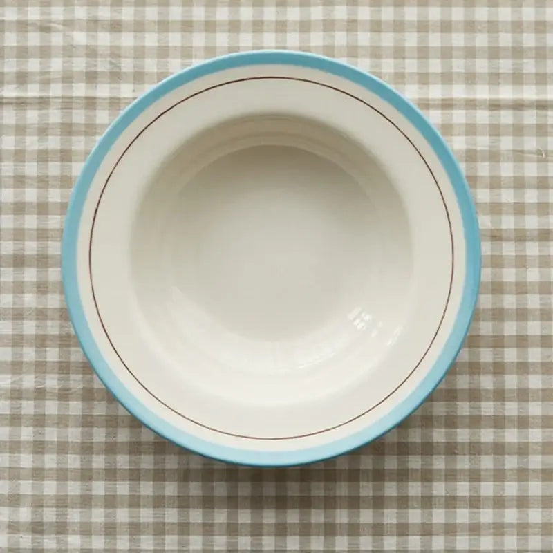 Korean L Keno - Deep Plate - Modern House - Plates - Harumio