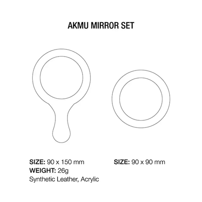AKMU - Winter - Mirror Set - AKMU - Mirrors - Harumio