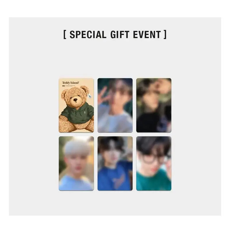 NCT Dream x Teddy Island - Blue Teddy T-shirts - Teddy Island - T-shirts - Harumio