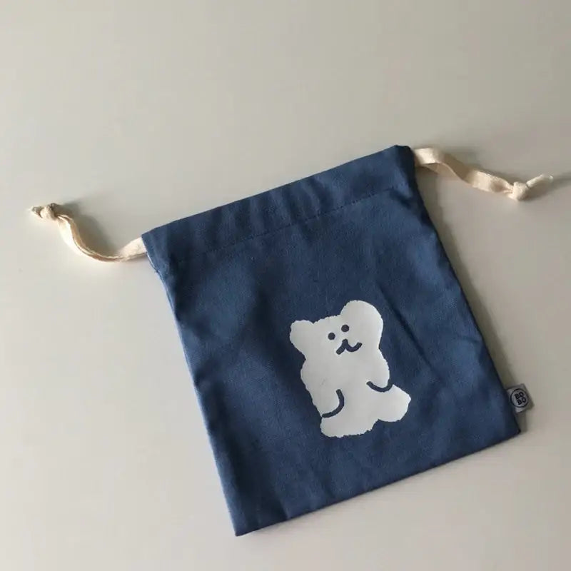 Dinotaeng - S`MORE & Blueberry BOBO String Pouch - Dinotaeng - Accessories, Pouch - Harumio