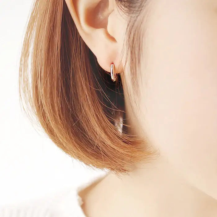 OST - Basic Simple Silver Earrings - OST - Jewelry - Harumio