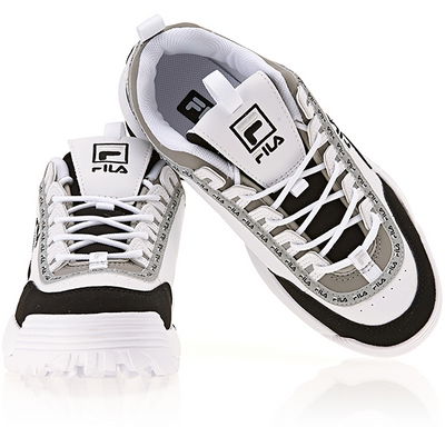 Fila Disruptor 2 - Tapey Tape - White Black - Shoes - Harumio