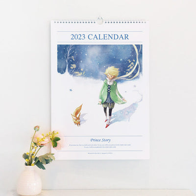 Indigo - 2023 Prince Story Wall Calendar