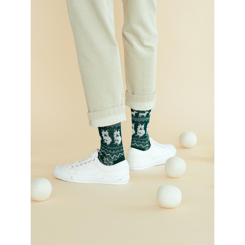 Dinotaeng - Rudolph Quokka Nordic Socks