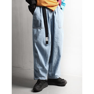 LABel M - Denim Belt Balloon Pants
