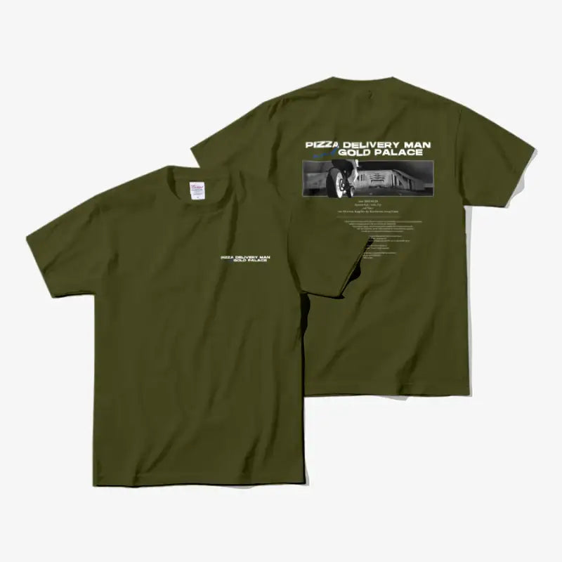 Pizza Delivery Man and the Gold Palace - T-Shirt - Pizza Delivery Man and the Gold Palace - T-Shirts - Harumio